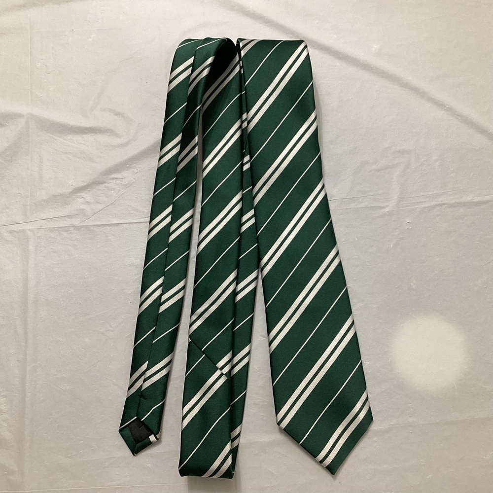 Landisun Green Striped Men's Tie